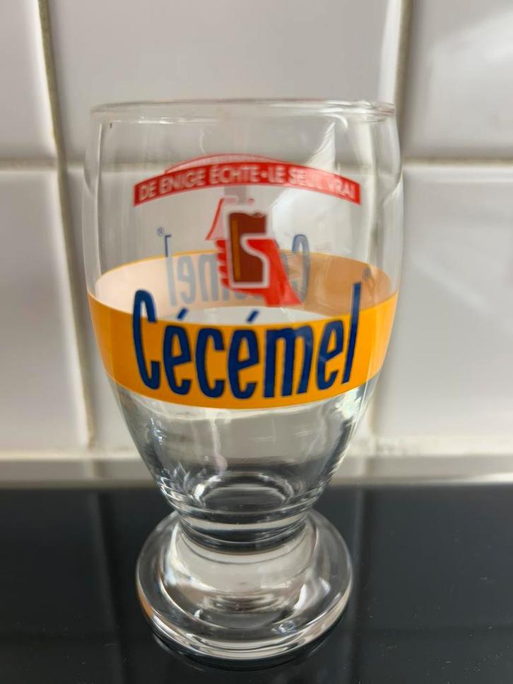 Verre Cécémel, Collections, Verres & Petits Verres, Comme neuf, Enlèvement