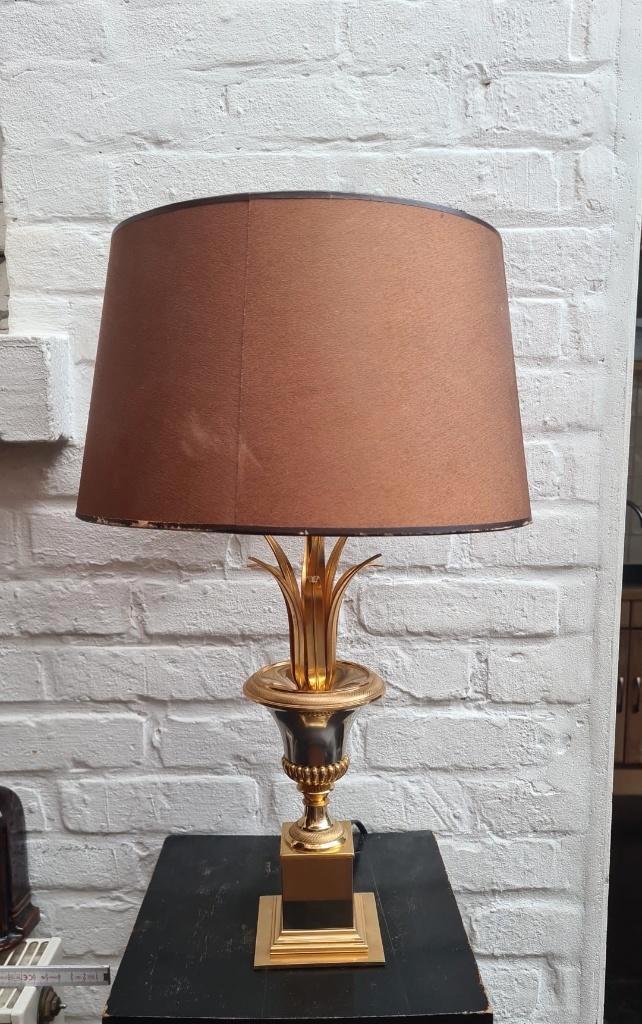 S A Boulanger, lampe ananas ou palmier, petit modèle, Antiquités & Art, Antiquités | Éclairage, Enlèvement ou Envoi