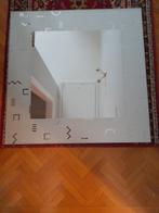 très beau miroir de luxe, sablé 60/60, Moins de 100 cm, Enlèvement, 50 à 75 cm, Carré