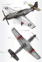 WANGE Mustang P 51 Modelbouw SNELLE GRATIS LEVERING, Overige merken, -, Verzenden, -