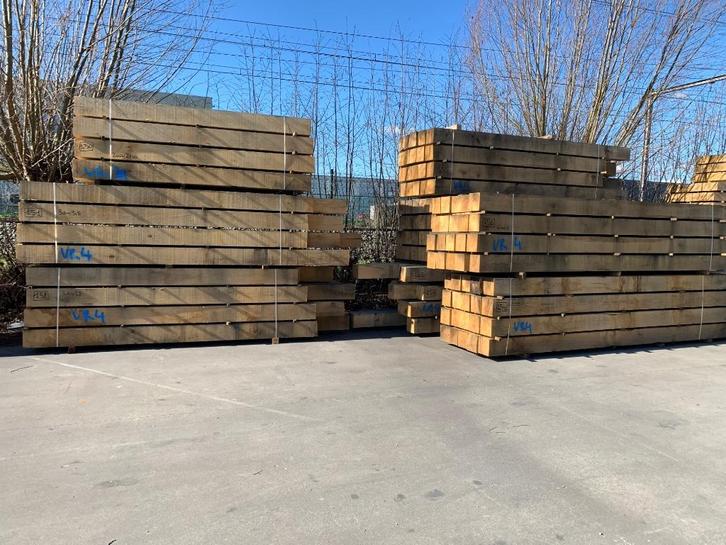 eiken balken 150X150 200X200 300X300, Tuin en Terras, Palen, Balken en Planken, Nieuw, Balken, 250 cm of meer, Ophalen