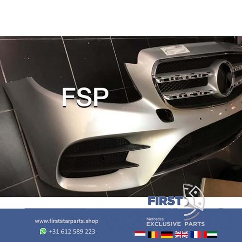 W213 S213 E53 AMG Voorbumper Mercedes E Klasse 2016-2020 zil, Auto-onderdelen, Carrosserie, Bumper, Mercedes-Benz, Voor, Gebruikt