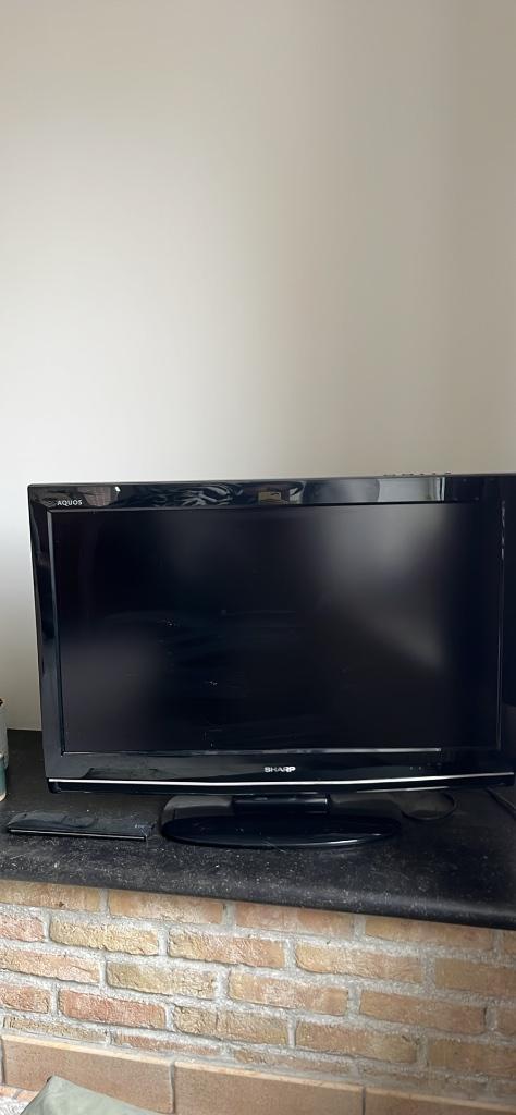 Sharp Aquos televisie, Audio, Tv en Foto, Televisies, Gebruikt, LCD, Minder dan 40 cm, Full HD (1080p), Sharp, Ophalen