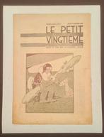 Tintin - Serigraphie - petit vingtième, Ophalen of Verzenden