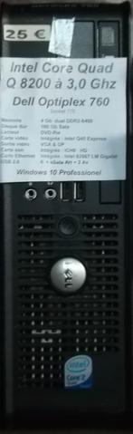 ordinateur, Intel Quad Core, HDD, Enlèvement ou Envoi, 160 Gb