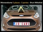 FORD BMAX 1.6 TDCI ‼️GARANTIE 1 AN CTOK‼️, Voorwielaandrijving, Euro 5, Zwart, 4 cilinders