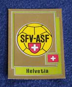 Panini sticker voetbal 'Euro 80 - badge Zwitserland' -nieuw-, Enlèvement ou Envoi, Neuf, Autocollant