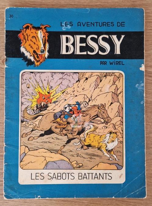 Bessy - Les sabots battants -30-1e dr(1957) - Strip, Boeken, Stripverhalen, Gelezen, Eén stripboek, Ophalen of Verzenden
