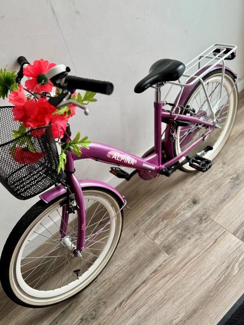 Alpina Girlpower Vivid Purple Matt, Fietsen en Brommers, Fietsen | Meisjes, Zo goed als nieuw, 22 inch, Ophalen