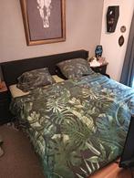 Boxspring zonder matras, Ophalen, Zwart, Tweepersoons, Zo goed als nieuw