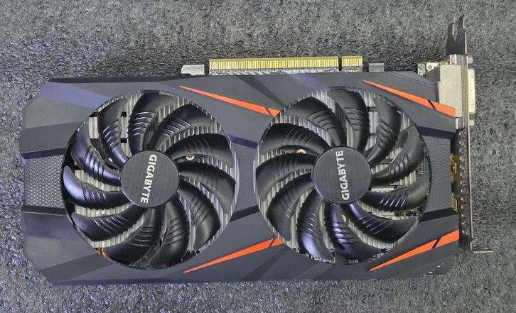 Gigabyte GTX 1060 6GB, Computers en Software, Videokaarten, Zo goed als nieuw, Nvidia, PCI-Express 3.0, GDDR5, HDMI, DisplayPort