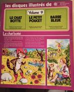 Disque Vinyle 33T avec 3 contes, Cd's en Dvd's, Vinyl | Kinderen en Jeugd, Ophalen, Gebruikt, Verhaal of Sprookje, Vanaf 10 jaar