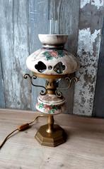Prachtige keramieke olielamp, Huis en Inrichting, Ophalen, Gebruikt
