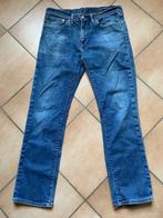 Levi’s 511 jeans bleu W34 L32 délavé déchiré et recousu, W33 - W34 (confection 48/50), Bleu, Porté, Envoi