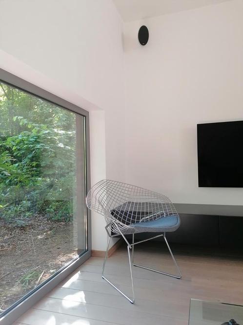 Knoll bertoia diamond chair, Huis en Inrichting, Fauteuils, Metaal, Stof, Ophalen