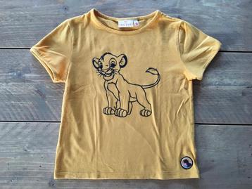 DISNEY, okergele t-shirt Lion King 116 - 122 beschikbaar voor biedingen