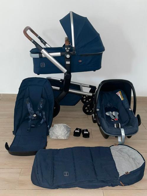 Joolz Day 3 Petrol Blauw kinderwagen 3-in-1 Compleet Set, Kinderen en Baby's, Buggy's, Ophalen