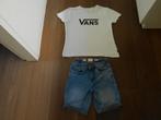 jongen 13/14 jaar America Today/Vans t-shirt/short, Enfants & Bébés, Vêtements enfant | Taille 158, Garçon, America Today, Enlèvement ou Envoi