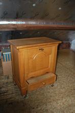 Eiken TV/Barkast, Huis en Inrichting, Kasten |Televisiemeubels, Ophalen, 100 tot 150 cm, Eikenhout, 50 tot 100 cm