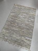 Chindi tapijt, vervaardigd uit leer., Maison & Meubles, Ameublement | Tapis & Moquettes, 150 à 200 cm, 100 à 150 cm, Rectangulaire
