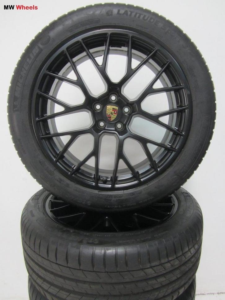 Originele Porsche Macan 20 inch velgen Spyder zomerbanden, Auto-onderdelen, Banden en Velgen, Banden en Velgen, Zomerbanden, 20 inch