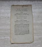 Aflaat  Pius VII  Indulgences le Pape Pie VII, Verzenden, Gebruikt, Overige typen, Christendom | Katholiek
