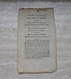 Aflaat  Pius VII  Indulgences le Pape Pie VII, Verzamelen, Verzenden, Gebruikt, Overige typen, Christendom | Katholiek