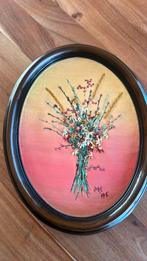 Schilderij met bloemen ( ovaal), Ophalen