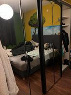 Spiegel kleerkast 3 vakken, Huis en Inrichting, Kasten | Kleerkasten, Ophalen, 200 cm of meer, Met hangruimte, Zo goed als nieuw