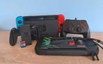 Nintendo Switch avec de nombreux accessoires, Comme neuf, Enlèvement ou Envoi, Switch Original, Avec jeux