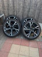 Originele Audi Velgen 255/40/21 Met Zomerbanden Pirelli, Auto-onderdelen, Banden en Velgen, Ophalen, Velg(en), 21 inch, Zomerbanden