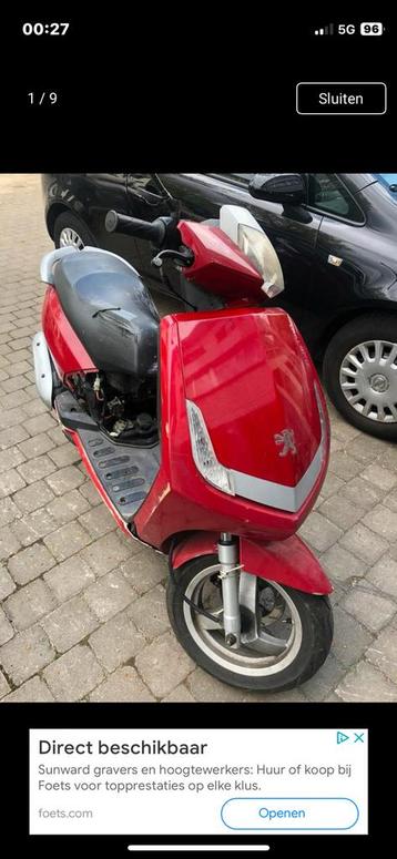 peugeot vivacity 3 - pièces, Enlèvement, Utilisé, Deux-temps, Classe A (25 km/h)