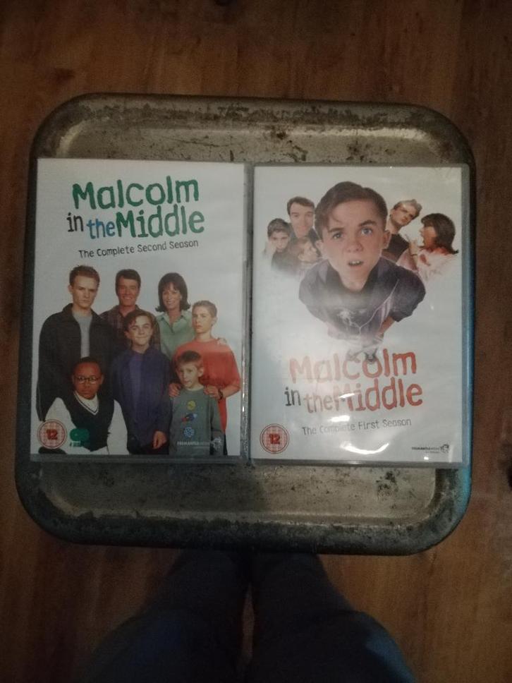 Malcolm in the middle compleet, Cd's en Dvd's, Dvd's | Tv en Series, Zo goed als nieuw, Komedie, Boxset, Vanaf 12 jaar, Verzenden