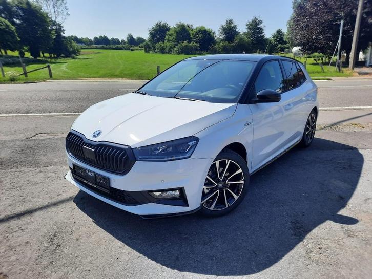 Skoda Fabia Monte Carlo nieuw 5 jaar garantie BTW, Auto's, Skoda, Bedrijf, Te koop, Fabia, ABS, Achteruitrijcamera, Adaptive Cruise Control