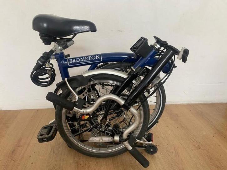Nette brompton vouwfiets te koop., Fietsen en Brommers, Fietsen | Vouwfietsen, Gebruikt, Brompton, Versnellingen, Ophalen