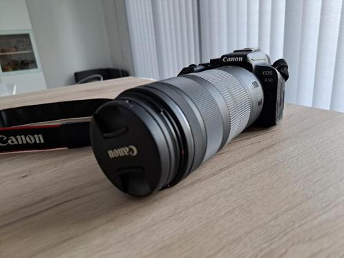 Fototoestel R10 en lens RF 100-400 mm en accessoires, Audio, Tv en Foto, Fotocamera's Digitaal, Zo goed als nieuw, Canon, Ophalen