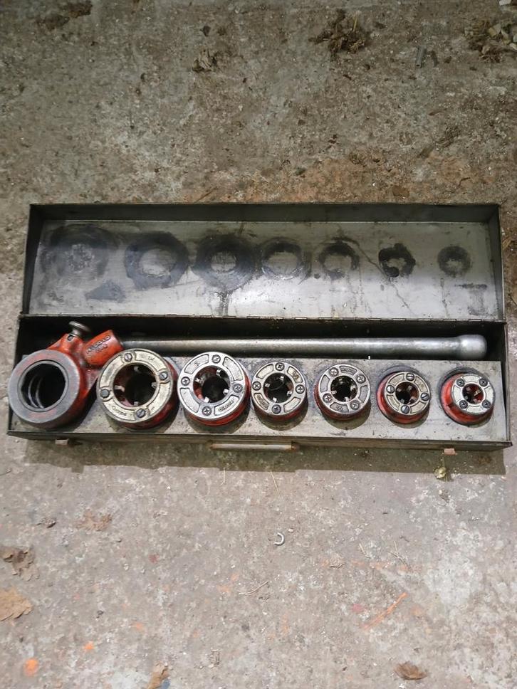 draadsnijset voor pijpen, Bricolage & Construction, Outillage | Outillage à main, Enlèvement