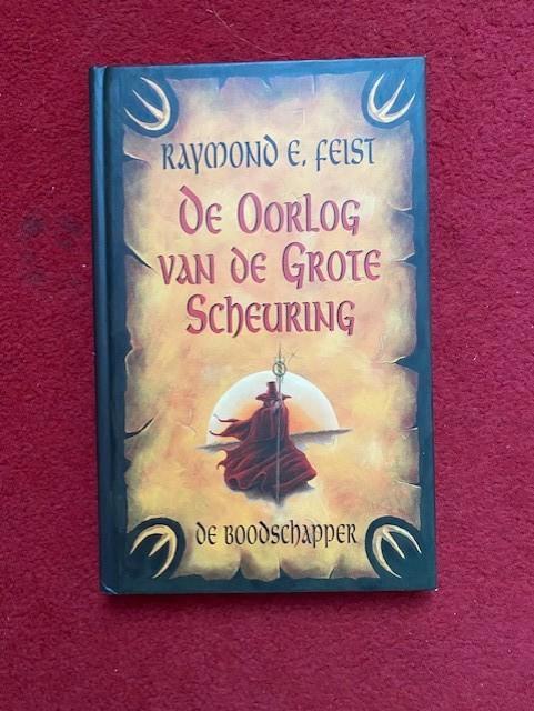 RAYMOND FEIST DE BOODSCHAPPER,EEN VERHAAL VAN DE OORLOG VAN, Boeken, Fantasy, Ophalen of Verzenden