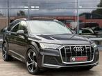 Audi Q7 45TDi 3X S-LINE BLACK 7PL PNEUMA. ACC HEAD-UP PANO, Auto's, Audi, Automaat, Gebruikt, Leder, Bedrijf