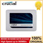 SSD TLC CRUCIAL 2,5 POUCES SATA 3.0 6 GBIT, Neuf, Interne, CRUCIAL, 2000GB