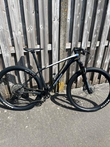 Carbon mtb merida big nine, VTT semi-rigide, Enlèvement, Comme neuf, Merida