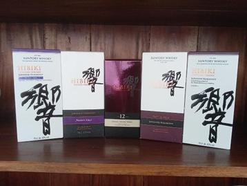 Whisky Azië: Hibiki, Miyagikyo, Yoichi...., Enlèvement ou Envoi