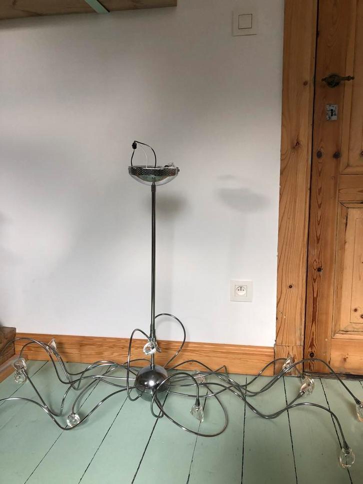 Lot hanglampen (5+1 staanlamp)of bod, Huis en Inrichting, Lampen | Kroonluchters, Zo goed als nieuw, Ophalen