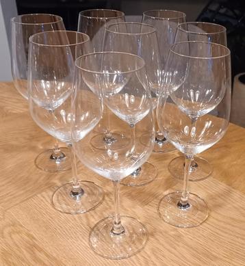 8 wijnglazen Schott Zwiesel beschikbaar voor biedingen