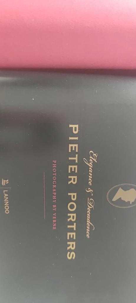Pieter Porters - Elegance & decadence, Boeken, Mode, Ophalen