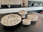 Elegante porseleinen potjes met rozen, Antiek en Kunst, Ophalen