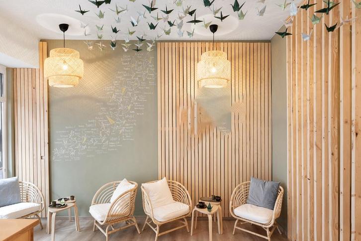 Lot de 4 fauteuils/chaises en rotin + cousins(très rare !), Antiek en Kunst, Antiek | Meubels | Stoelen en Sofa's, Ophalen of Verzenden