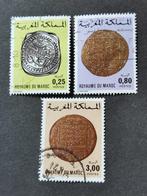 Marokko 1980 - oude Marokkaanse munten, Ophalen of Verzenden, Marokko, Gestempeld