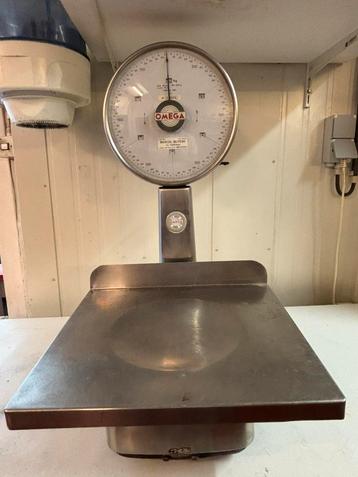 Omega weegschaal, Elektronische apparatuur, Weegschalen, Ophalen, Winkelweegschaal, Analoog, 100 kg of meer