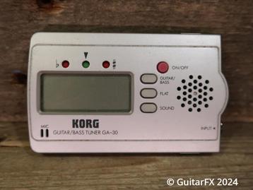 Korg GA-30 Guitar/Bass Tuner beschikbaar voor biedingen